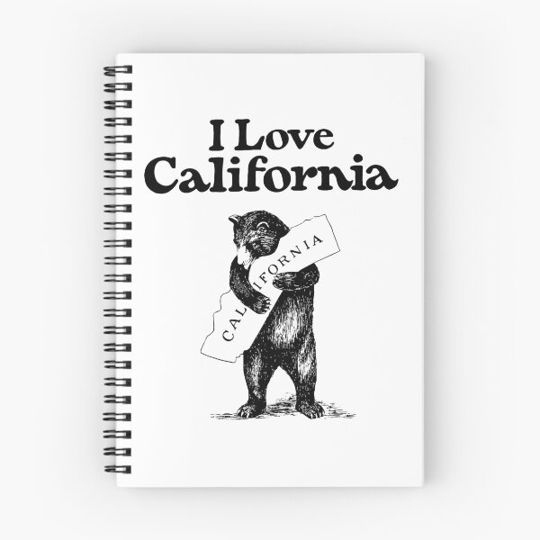 Aperçu de l'œuvre J'aime la Californie créée et vendue par Limn From Limb.