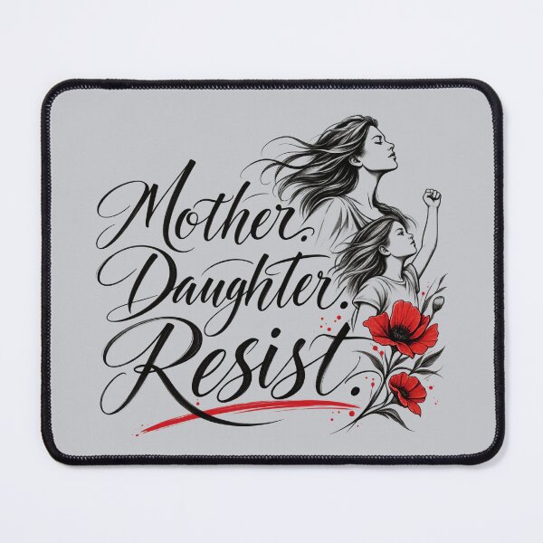 Item preview, Mother Daughter Resist Shirt – Women’s Rights Protest March Matching Family Tee designed and sold by ManggaeJM.