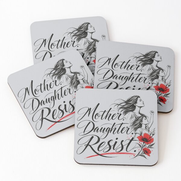 Item preview, Mother Daughter Resist Shirt – Women’s Rights Protest March Matching Family Tee designed and sold by ManggaeJM.