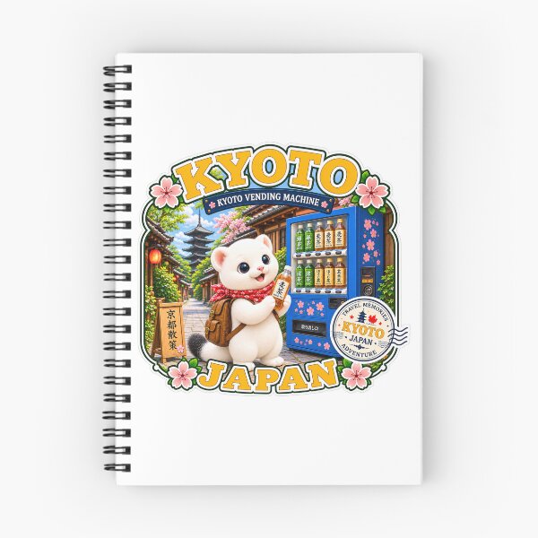 Item preview, Kyoto Japanese Vending Machine – Cute Japan Travel Sticker designed and sold by aoisora-kiki55.