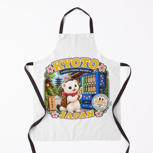 Item preview, Kyoto Japanese Vending Machine – Cute Japan Travel Sticker designed and sold by aoisora-kiki55.