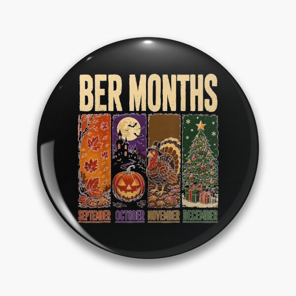 Item preview, BER Months Season Fall Halloween Thanksgiving Christmas designed and sold by Jone Cham.