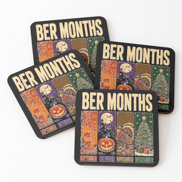 Item preview, BER Months Season Fall Halloween Thanksgiving Christmas designed and sold by Jone Cham.
