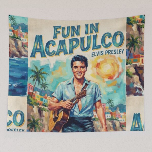 Item preview, Fun in Acapulco Fine Art Tribute designed and sold by Art's Diner.