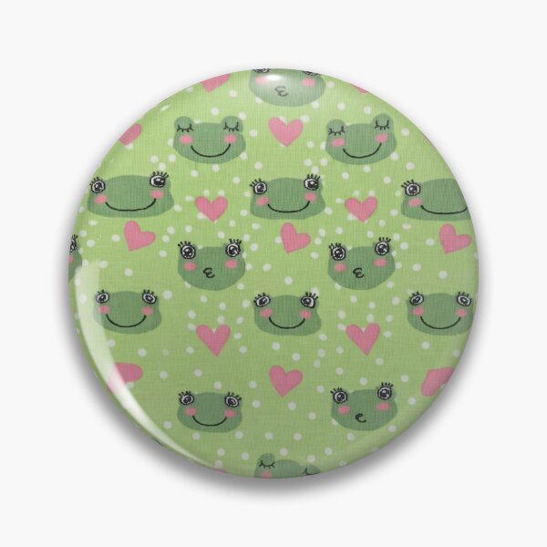 Item preview, Kawaii design of smiling frogs and pink hearts | Cute style designed and sold by Knightofartx25.