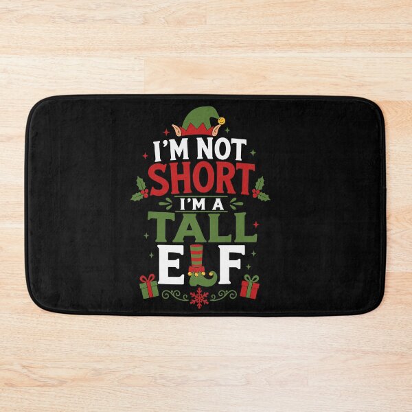 Item preview, I’m Not Short I’m a Tall Elf Funny Christmas designed and sold by mraihan.