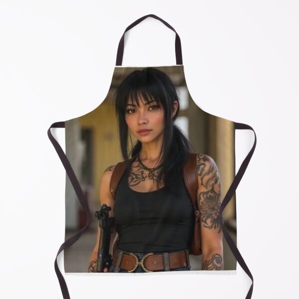Item preview, Tattooed Woman Street Style Alternative Girl designed and sold by EchoWave11.