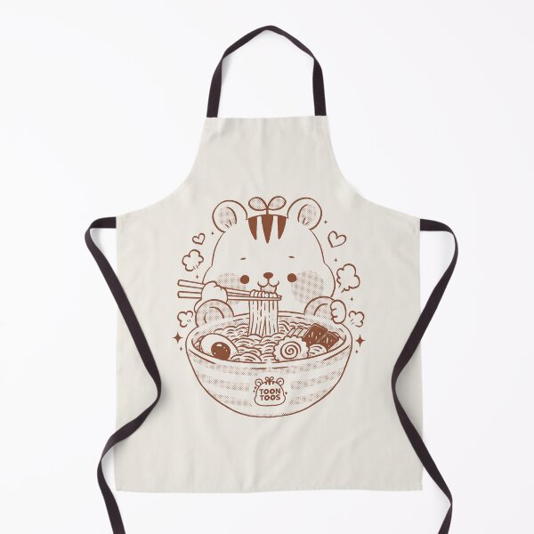Item preview, Cute Squirrel Eating Ramen Kawaii Japanese Food Illustration designed and sold by ToonToos.