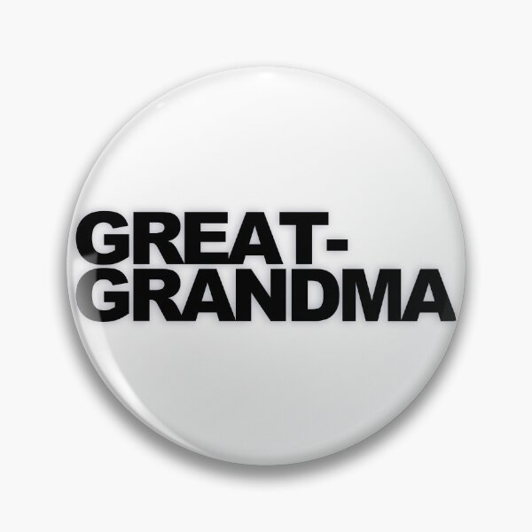 Item preview, GREAT-GRANDMA — Black Minimal Bold Type Statement designed and sold by WORDPAUSE.