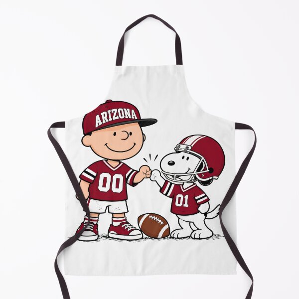 Item preview, Charlie Brown Snoopy Arizona Football Fist Bump designed and sold by OrbitartInk.