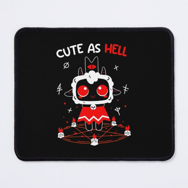 Item preview, Cute Hellish Lamb Occult Graphic Tee designed and sold by p3bi3sK8Dc.