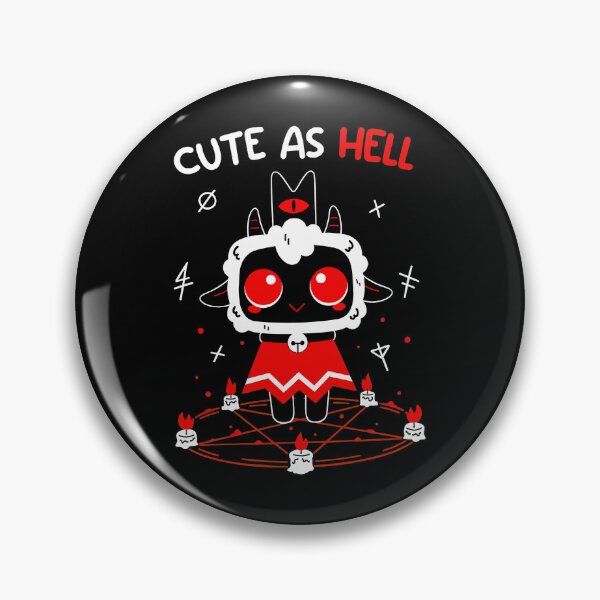 Item preview, Cute Hellish Lamb Occult Graphic Tee designed and sold by p3bi3sK8Dc.