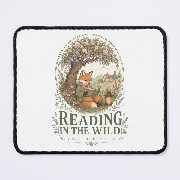 Item preview, Reading in the Wild – Cozy Fox & Book – Cottagecore Forest Aesthetic – Quiet Adventures Tee designed and sold by bobscraze.