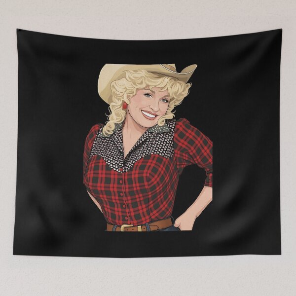 Item preview, Dolly Parton Vector Art designed and sold by titanputra.