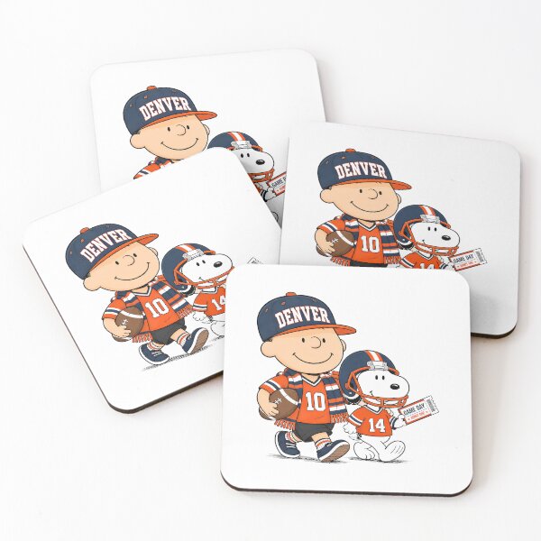 Item preview, Denver Football Charlie Brown Snoopy Game Day designed and sold by OrbitartInk.