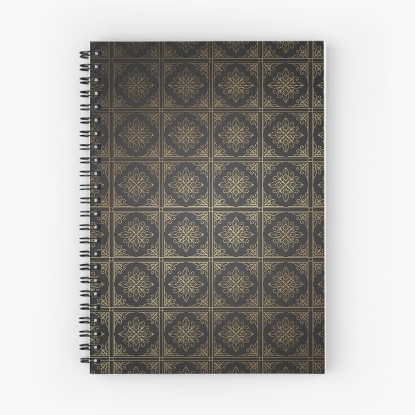 Item preview, Golden Art Deco Tile Pattern designed and sold by Ceylune.