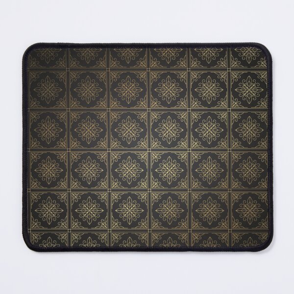 Item preview, Golden Art Deco Tile Pattern designed and sold by Ceylune.
