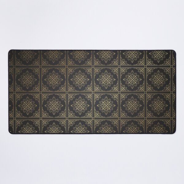 Item preview, Golden Art Deco Tile Pattern designed and sold by Ceylune.