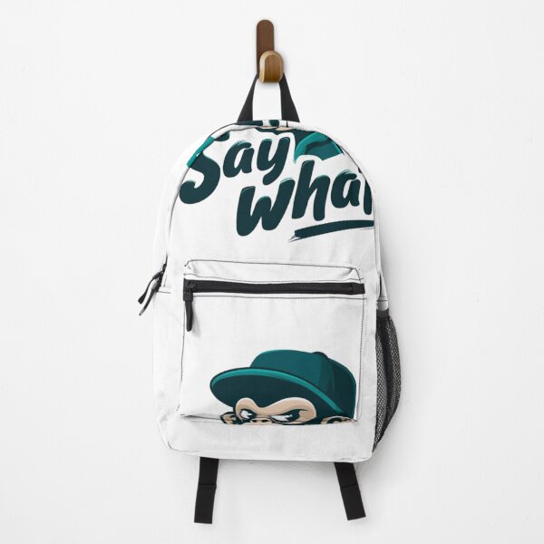 Item preview, Street Style Monkey Illustration With Attitude and 'Say What' Typography for Urban Graphics designed and sold by KanDa-Shop.