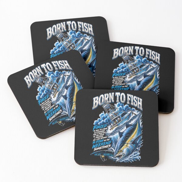 Item preview, Born to Fish Tuna – Offshore Deep Sea Sport Fishing Vintage Design designed and sold by digowosante.
