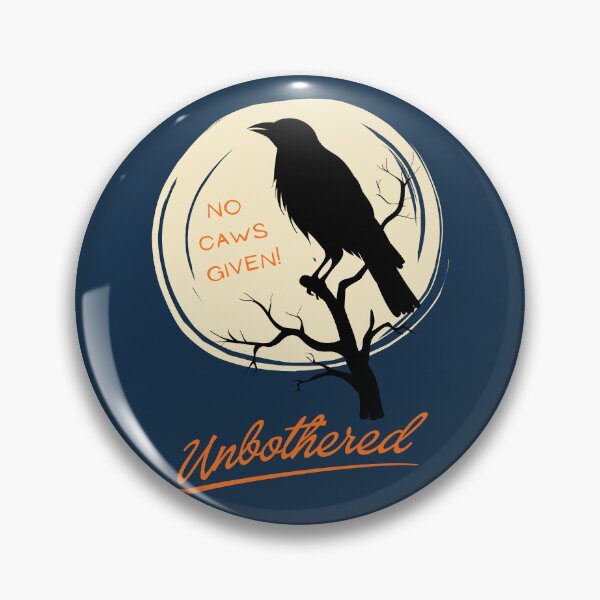 Item preview, Unbothered Moonlight Crow designed and sold by threadsjam.
