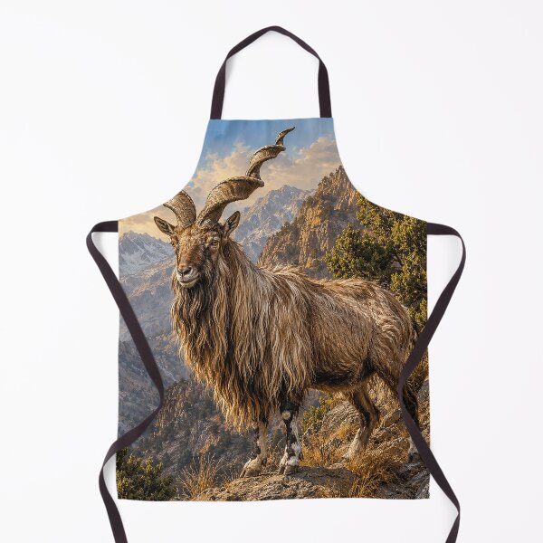 Item preview, Majestic Markhor in the Mountain Wilderness designed and sold by Pixel Junkies Studio.