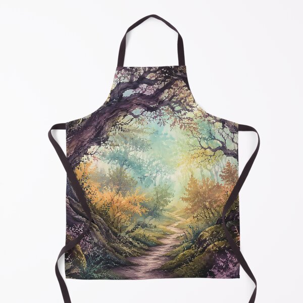 Item preview, Enchanted Forest Path Watercolor Style designed and sold by Spark & Shadow.