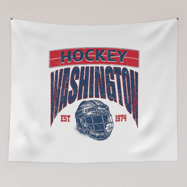Item preview, Vintage Hockey Washington Est 1974 Graphic designed and sold by marlineseu.