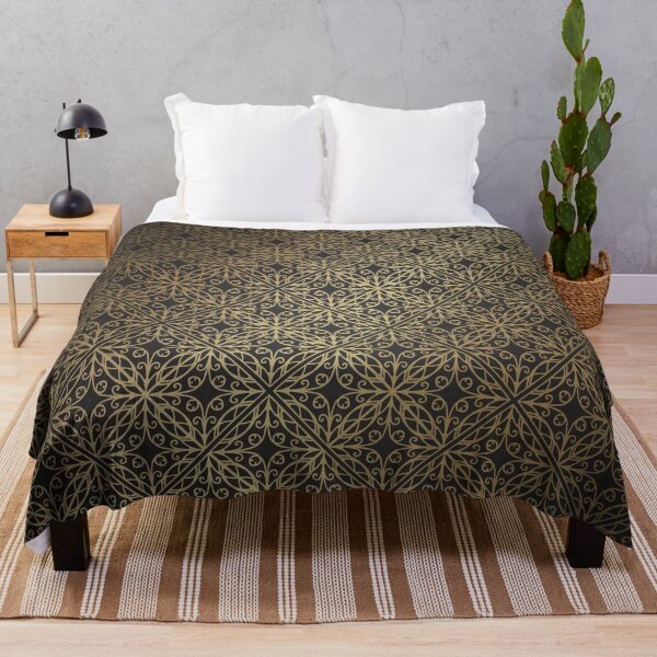 Item preview, Art Deco Gold Filigree Pattern designed and sold by Ceylune.