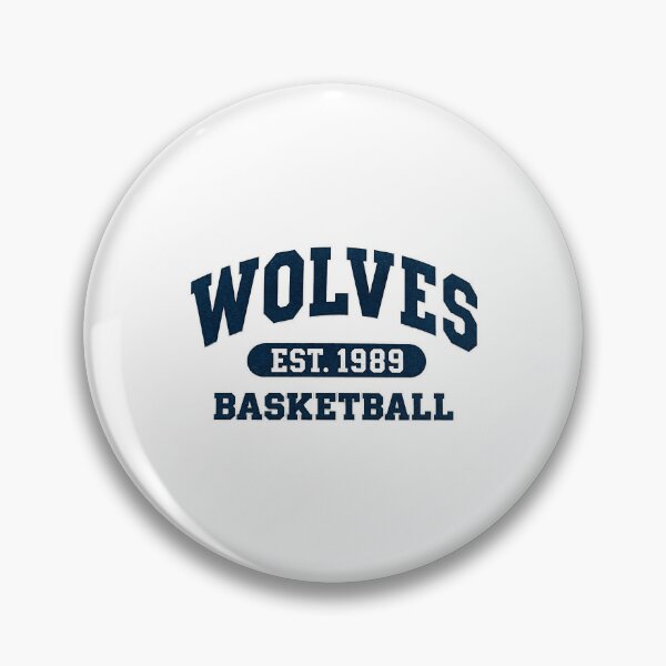 Item preview, Wolves Est 1989 Basketball Retro Varsity Style designed and sold by BlytheKafer.
