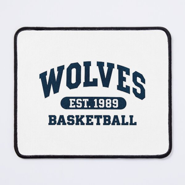 Item preview, Wolves Est 1989 Basketball Retro Varsity Style designed and sold by BlytheKafer.