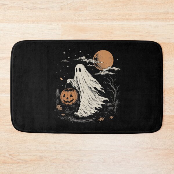 Item preview, Vintage Trick or Treat Ghost Pumpkin Halloween designed and sold by VioletNance.