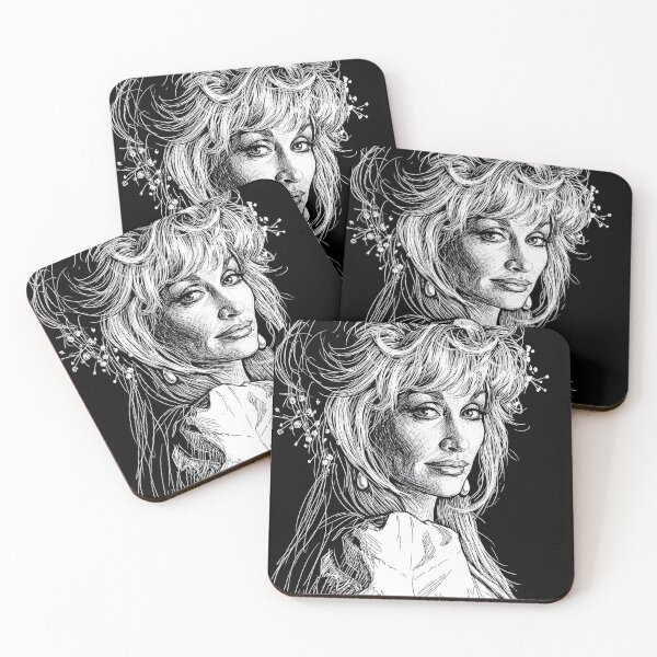 Item preview, Dolly Parton Scribel Art designed and sold by stoppedonlin.