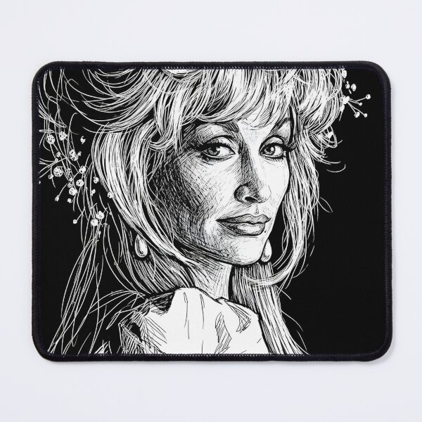 Item preview, Dolly Parton Scribel Art designed and sold by stoppedonlin.