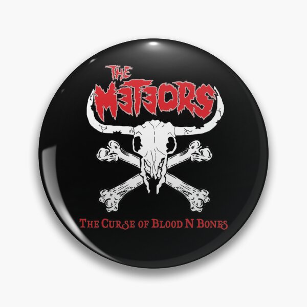 Artikelvorschau, Der Fluch von Blood N Bones Psychobilly Skull entworfen und verkauft von OddOwlOutlet.