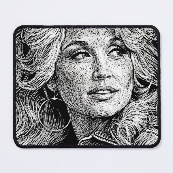 Item preview, Dolly Parton Scribel Art designed and sold by stoppedonlin.