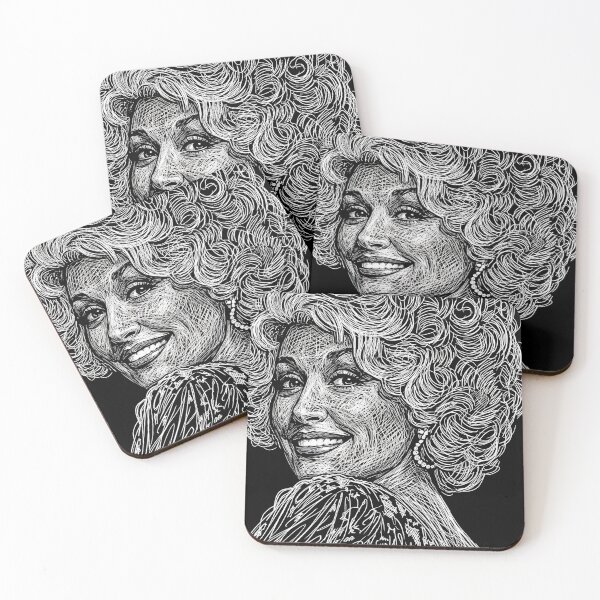 Item preview, Dolly Parton Scribel Art designed and sold by stoppedonlin.