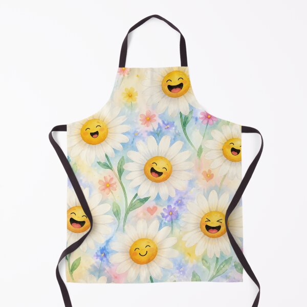 Item preview, Cute Smiling Daisy Flowers designed and sold by naragon4289.