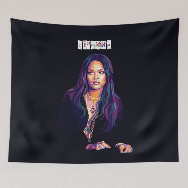 Artikelvorschau, Rihanna Sängerin Pop Art entworfen und verkauft von SiksisArt.