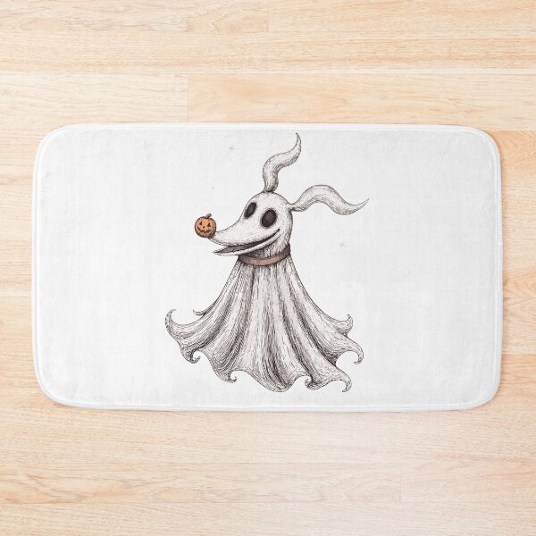 Item preview, Spooky Ghost Dog Halloween Pumpkin  designed and sold by TarwaterUri.