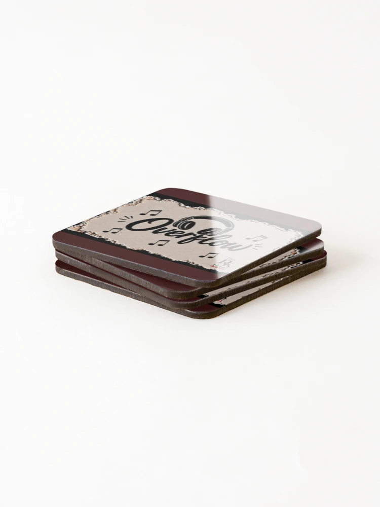 Thumbnail 4 of 5, Coasters (Set of 4), Overflow designed and sold by The RK Label.