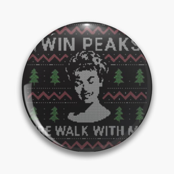 Item preview, Retro Mountain Mystery Ugly Christmas Sweater Pattern - Pacific Northwest Cult Tv Show Aesthetic Chevron Design | Best Buy designed and sold by lastochka-art.