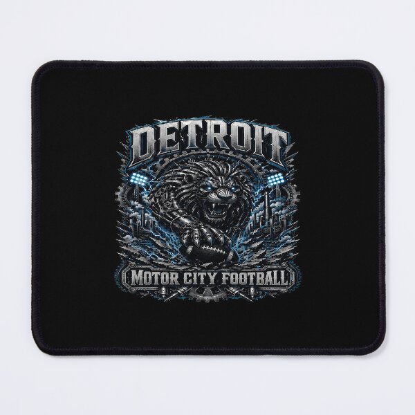 Item preview, Detroit City Mechanical Beast Football Fan Tee designed and sold by naPalin03.