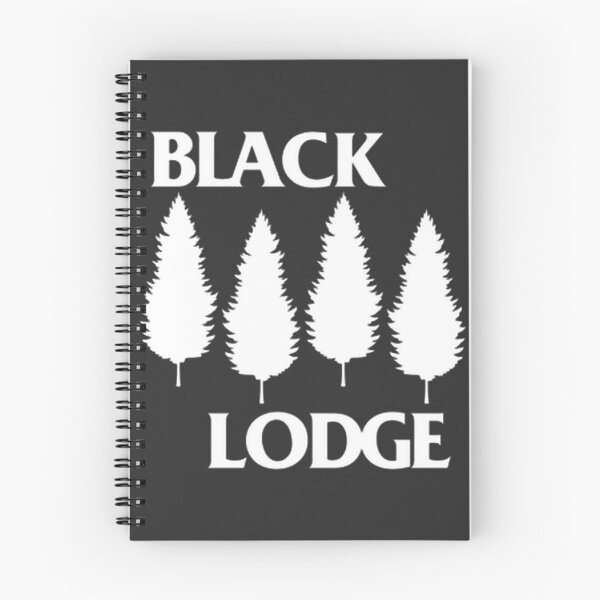 Item preview, Black Lodge Twin Peaks White Ink Art | Best Gift designed and sold by lastochka-art.