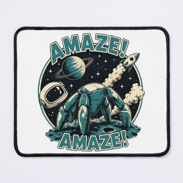 Item preview, AMAZE! Hermit Crab Space Adventure designed and sold by BlytheKafer.