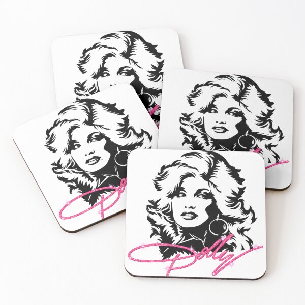 Item preview, Dolly Parton - Black Pink designed and sold by TrashFromAsh.