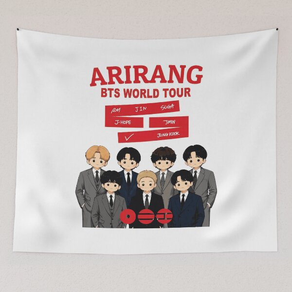 Item preview, ARIRANG World Tour K-Pop Fan designed and sold by TarwaterUri.