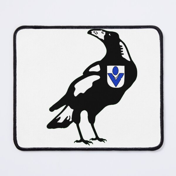 Item preview, Might Magpies Retro Drawing designed and sold by Luke Foran Sports Art.