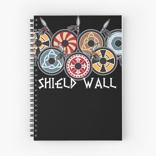 Item preview, Viking Shield Wall With Spears designed and sold by De-Vivianne.