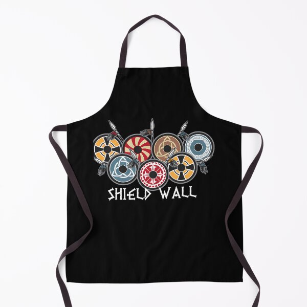 Item preview, Viking Shield Wall With Spears designed and sold by De-Vivianne.